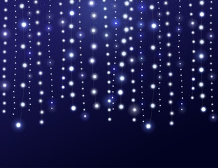 Christmas lights concept