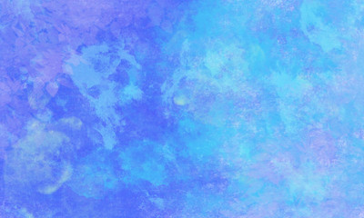 Fototapeta na wymiar abstract background : purple and blue grunge style with leaves