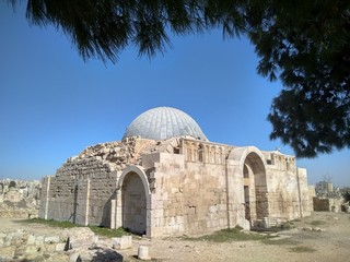 Fototapeta premium Umayyad Palace in Amman citadel