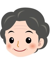 アクティブな年配の主婦