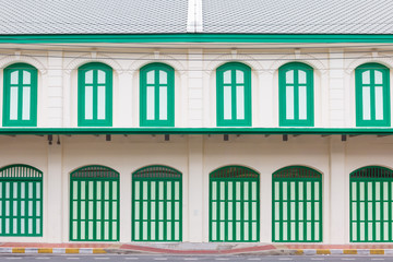 Beautiful Portuguese architecture  MRT station in Thailand