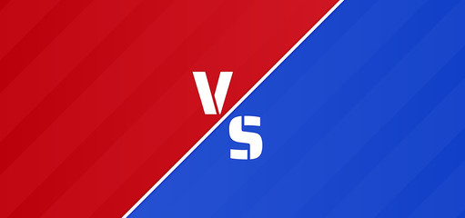 Esport battle background red versus blue concept © Jakrit