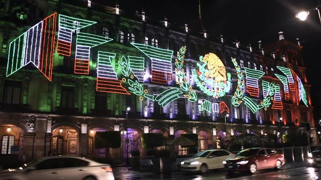 Alumbrado Z&oacute;calo Ciudad de M&eacute;xico