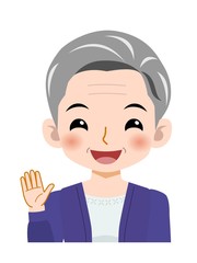 きれいな70代の主婦