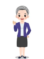 きれいな70代の主婦