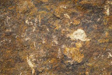 Surface of large stone.