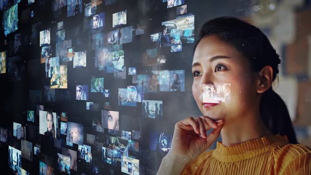 映像コンテンツ　ソーシャルネットワーク 
