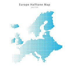European map vector illustration design