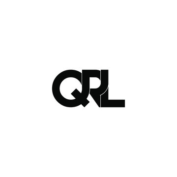 qrl letter original monogram logo design