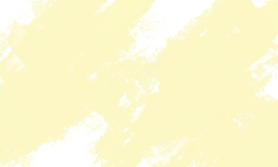 Abstract Yellow grunge art brush retro design, painting yellow color pattern illustration background textures decor stain concept 