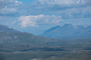 Fototapeta premium snow covered mountains