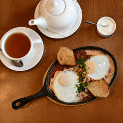 breakfast lunch dinner fried potatoes julienne tiramisu cafe restaurant aperol glass