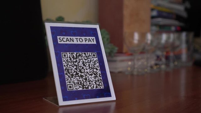 QR code payment is a contactless payment method where payment is performed by scanning a QR code from a mobile app. Modern business technology