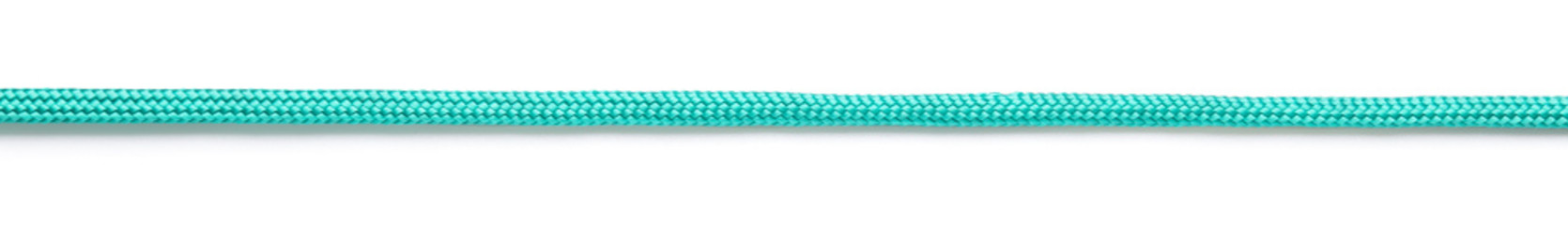 Long rope on white background