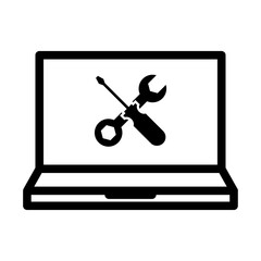 Computer repair icon