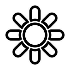 Sun icon