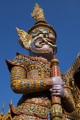 Buddhist statue in Grand Palace