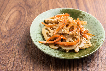 レンコンのきんぴら