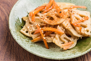 レンコンのきんぴら