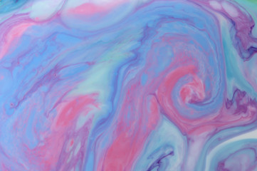 Fototapeta na wymiar Creative with abstract painted waves