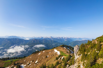 Fototapeta na wymiar Tegernsee Mountains