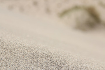 Fototapeta na wymiar Close-up of sand dunes near Tingri on the way to Everest Base Camp, Tibet, China