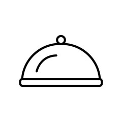 Restaurant line icon. Design template vector