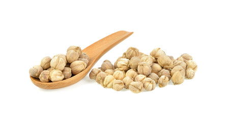 Siam cardamom on white background