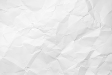 crumpled white paper
