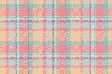Tartan scotland seamless plaid pattern vector. Retro background fabric. Vintage check color square geometric texture.