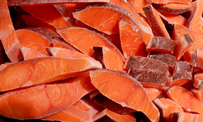 販売されている鮭