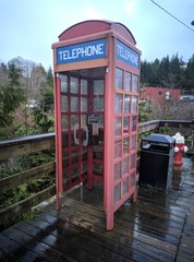 london telephone box