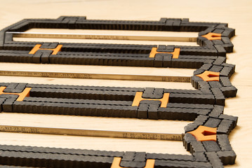 Cutting dies form - polygraph industry, for cutting and folding paper or carton for packing....