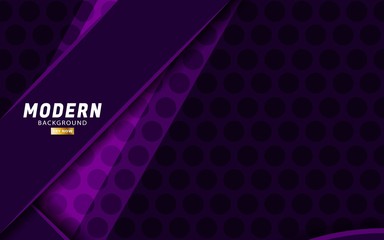 modern abstract purple premium vector background banner design with a purple line in hexagon texture.