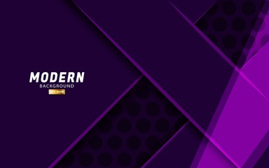 modern abstract purple premium vector background banner design with a purple line in hexagon texture.