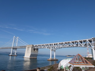 Obraz premium 瀬戸大橋の景観