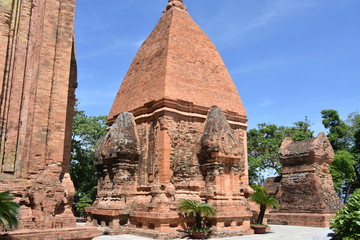 Pyramidal Dome at Ponagar Temple, Nha Trang, Vietnam