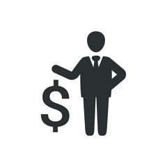 Business profit icon