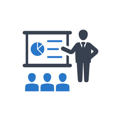 Business seminar icon