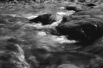 Black and white water texture, water background,natural backgrounds