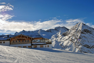 Obergurgl Hochgurgl Otztal Ski resort in the Western Tyrol Austrian Alps Austria