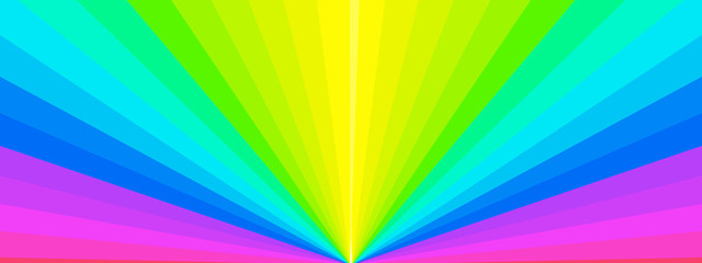 Abstract background texture with rainbow rays fractal sunlight multicolor vector illustration wallpaper backdrop pattern graphic design 