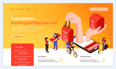  Food Delivery Website Design