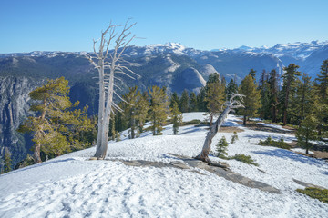 yosemite national park from sentinel dome