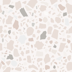 Abstract, Terrazzo, Granite Stone Seamless Pattern. Useful for Kitchen, Bathroom Tiles, Packaging Design, Floor and Wall Decor. 