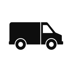 Fototapeta premium Delivery, car icon suitable for info graphics, websites and print media. Colorful vector, flat icon, clip art.