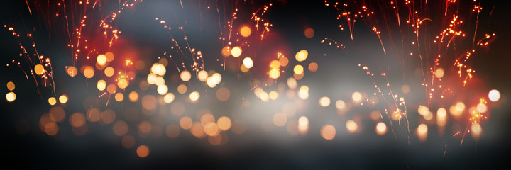 Celebrations with fireworks and bokeh
Celebrations with fireworks and bokeh. Horizontal background...