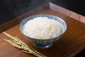白米と稲穂