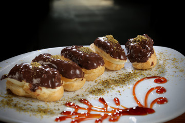 chocolate eclair cake dessert