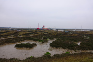 Lighthouse on the marshes